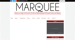 Desktop Screenshot of mhsmarquee.com